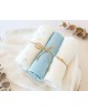 Kiokids Bamboo Muslins 3pk Blue Leaves