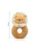 Kiokids Plush Rattle Lion Rust Kiokids Plush Rattle Lion Rust