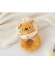 Kiokids Plush Rattle Lion Rust Kiokids Plush Rattle Lion Rust