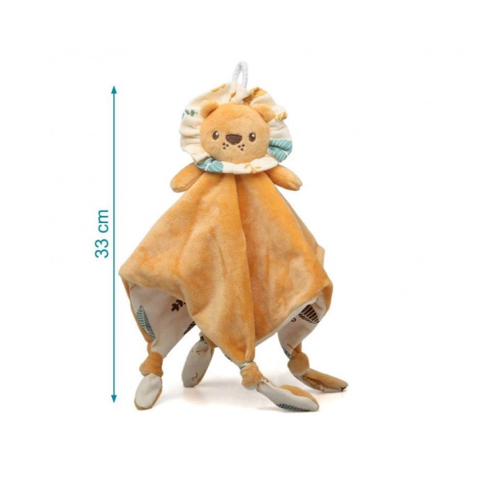 Kiokids Plush Doudou Comforter Lion Rust Kiokids Plush Doudou Comforter Lion Rust