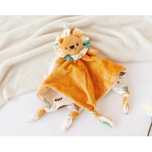 Kiokids Plush Doudou Comforter Lion Rust Kiokids Plush Doudou Comforter Lion Rust