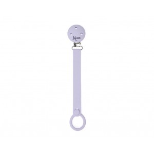 Kiokids Silicone Soother Clip Lavender