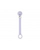 Kiokids Silicone Soother Clip Lavender