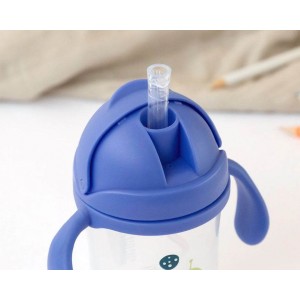 Kiokids Weighted Straw Cup 300ml Blue Space Kiokids Weighted Straw Cup 300ml Blue Space