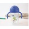 Kiokids Weighted Straw Cup 300ml Blue Space