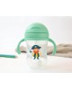 Kiokids Weighted Straw Cup 300ml Green Pirate Kiokids Weighted Straw Cup 300ml Green Pirate