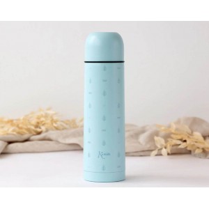 Kiokids Flask 500ml Blue Leaves Kiokids Flask 500ml Blue Leaves