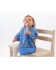 Kiokids Bib Long Sleeves Blue Space Kiokids Bib Long Sleeves Blue Space