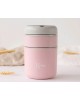 Kiokids Food Flask with Compartments 710ml Pink Kiokids Food Flask with Compartments 710ml Pink