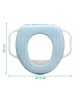 Kiokids Toilet Trainer Seat with Handles Blue