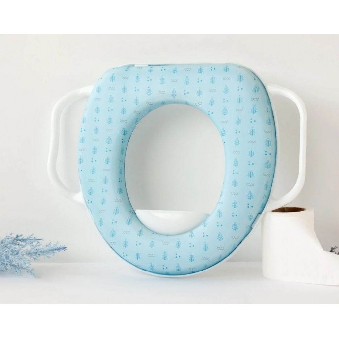 Kiokids Toilet Trainer Seat with Handles Blue