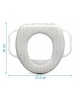 Kiokids Toilet Trainer Seat with Handles Grey