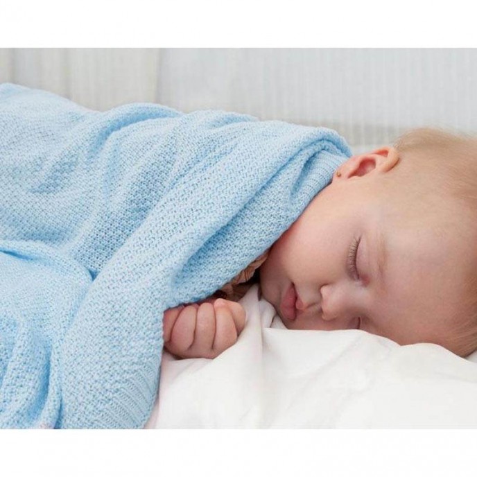 Kiokids Bamboo Blanket Blue