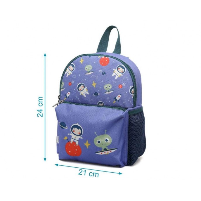 Kiokids Backpack Blue Space