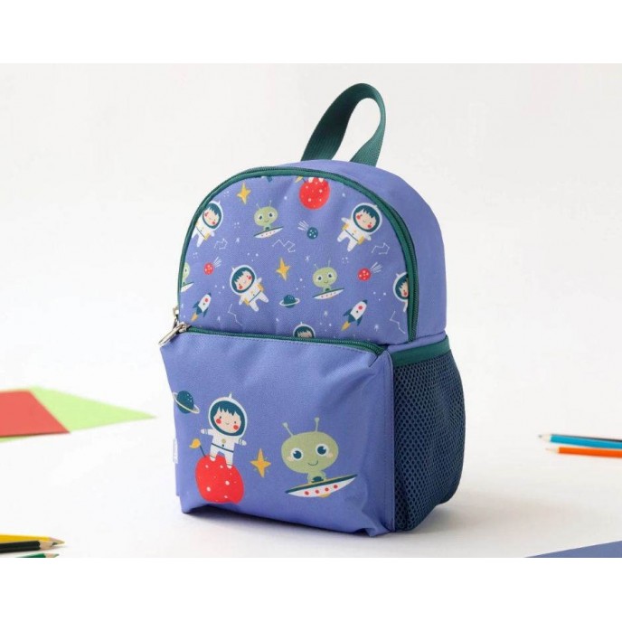 Kiokids Backpack Blue Space
