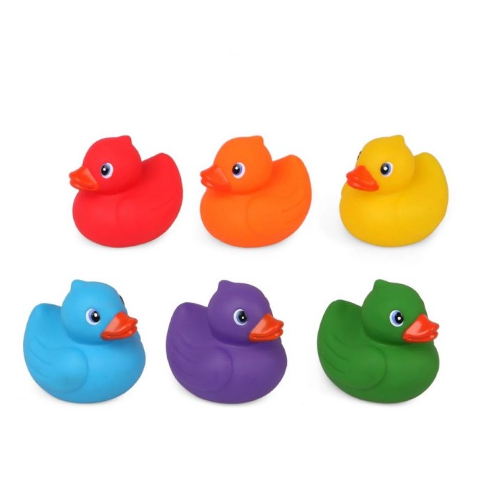 Kiokids Anti-Mould Bath Toy Ducks 6pk