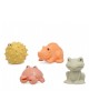Kiokids Anti-Mould Bath Toy Sea Animals 4pk