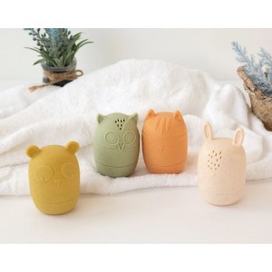 Kiokids Anti-Mould Bath Toy Forest Animals 4pk