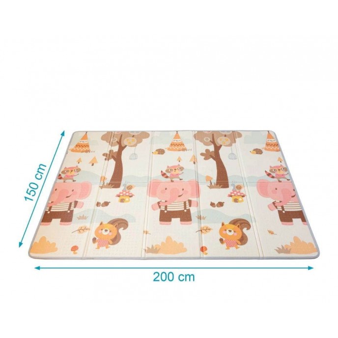 Kiokids Crawling Mat Reversible Forest Kiokids Crawling Mat Reversible Forest