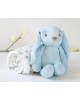 Kiokids Blanket and Plush Bunny Blue Kiokids Blanket and Plush Bunny Blue
