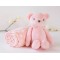 Kiokids Blanket and Plush Bear Pink