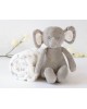 Kiokids Blanket and Plush Elephant Grey Kiokids Blanket and Plush Elephant Grey