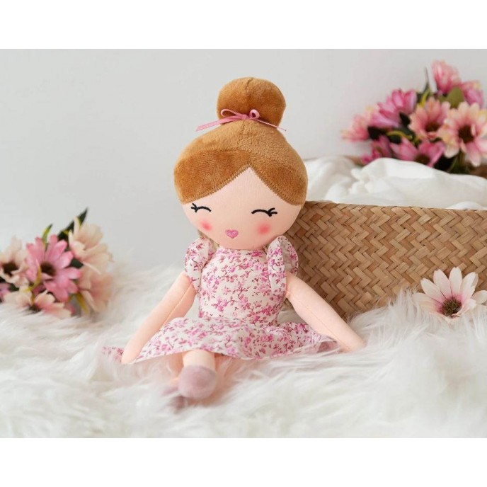 Kiokids Rag Doll 35cm Floral