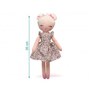 Kiokids Rag Doll 35cm Floral Blonde Kiokids Rag Doll 35cm Floral Blonde