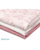 Kiokids Bamboo Muslins 3pk Pink Woodland