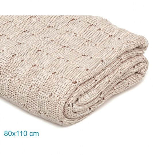 Kiokids Bamboo Blanket Beige Kiokids Bamboo Blanket Beige