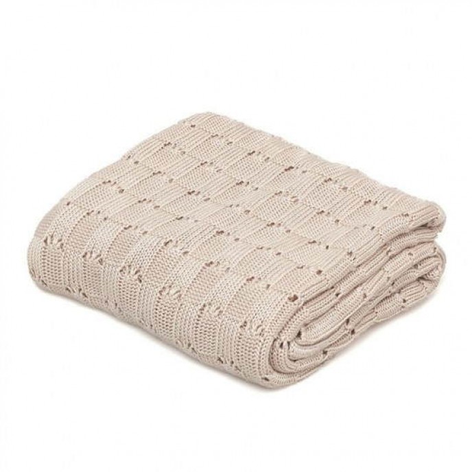 Kiokids Bamboo Blanket Beige