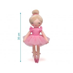 Kiokids Rag Doll 35cm Ballerina