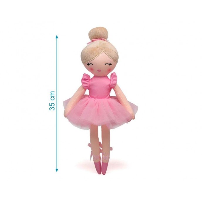 Kiokids Rag Doll 35cm Ballerina