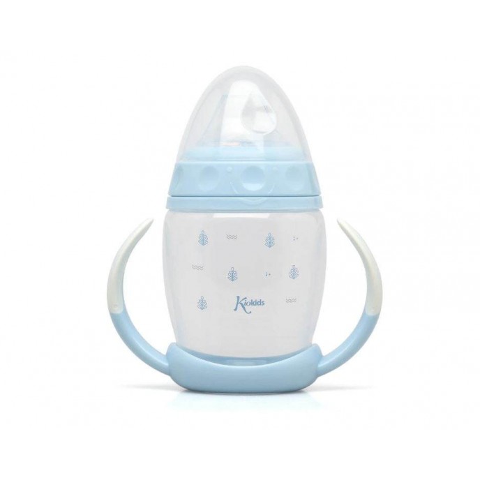 Kiokids Feeding Set with Storage Basket Blue