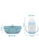 Kiokids Feeding Set with Storage Basket Blue