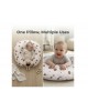 Sevi Bebe Feeding Pillow Teddy Ecru Beige Sevi Bebe Feeding Pillow Teddy Ecru Beige