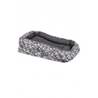 Sevi Bebe Baby Nest and Reflux Pillow Ivy Leaf Grey