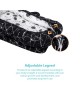 Sevi Bebe Baby Nest and Reflux Pillow Sage Tiny Leaves