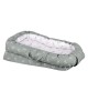 Sevi Bebe Baby Nest and Reflux Pillow Sage Tiny Leaves