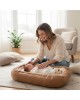 Sevi Bebe 2 in 1 Baby Nest and Reflux Pillow Teddy Brown