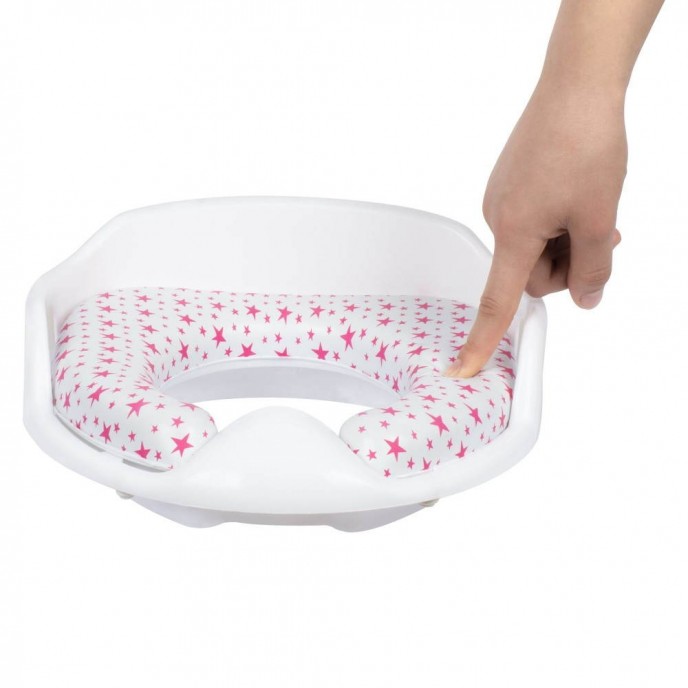 Sevi Bebe Toilet Seat Reducer Pink Star