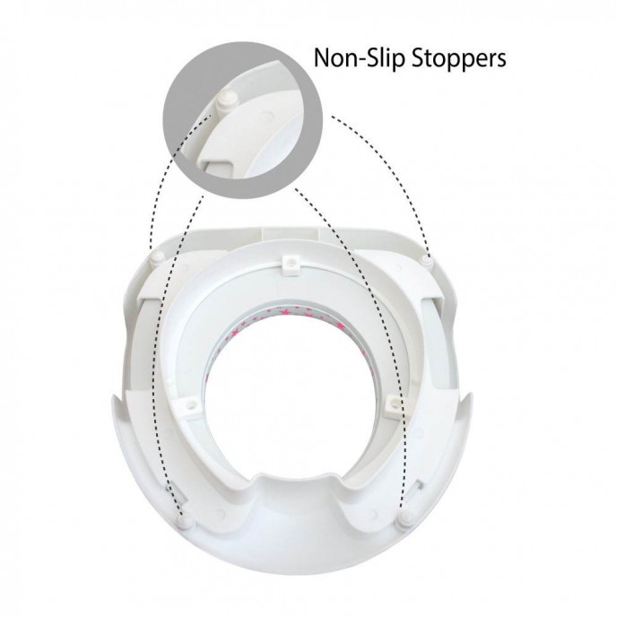 Sevi Bebe Toilet Seat Reducer Pink Star