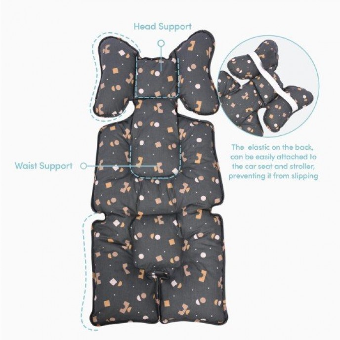 Sevi Bebe Liner Cushion Geo Grey