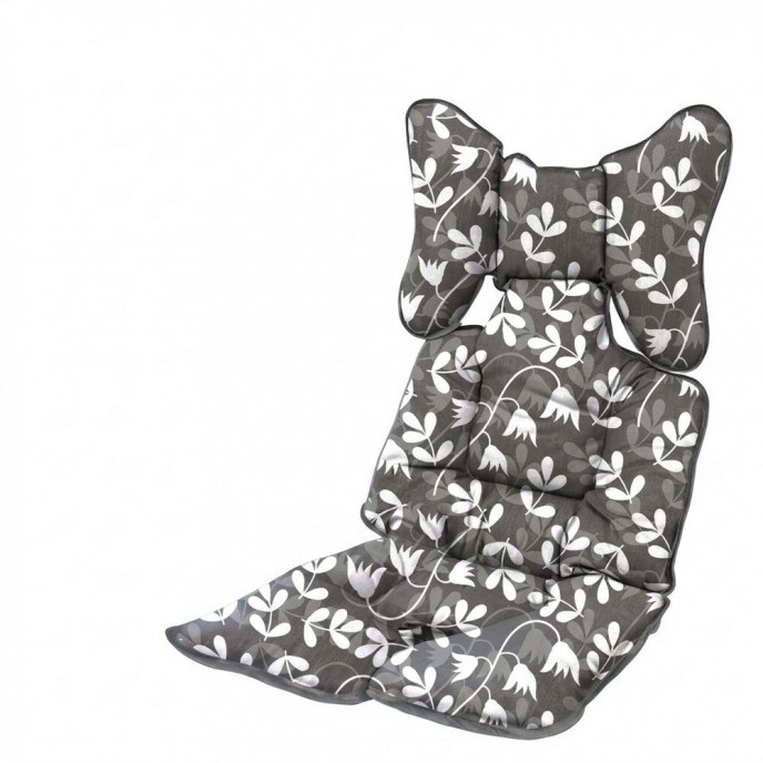 Sevi Bebe Liner Cushion Ivy Leaf Grey