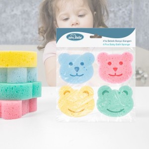 Sevi Bebe Wash Sponges 4pk Sevi Bebe Wash Sponges 4pk