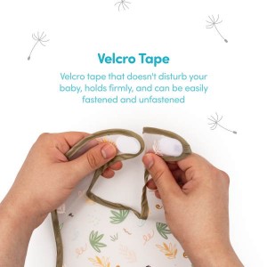 Sevi Bebe Bib EVA Flying Leaves Sevi Bebe Bib EVA Flying Leaves