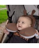 Sevi Bebe Padded Neck Support Brown Sevi Bebe Padded Neck Support Brown