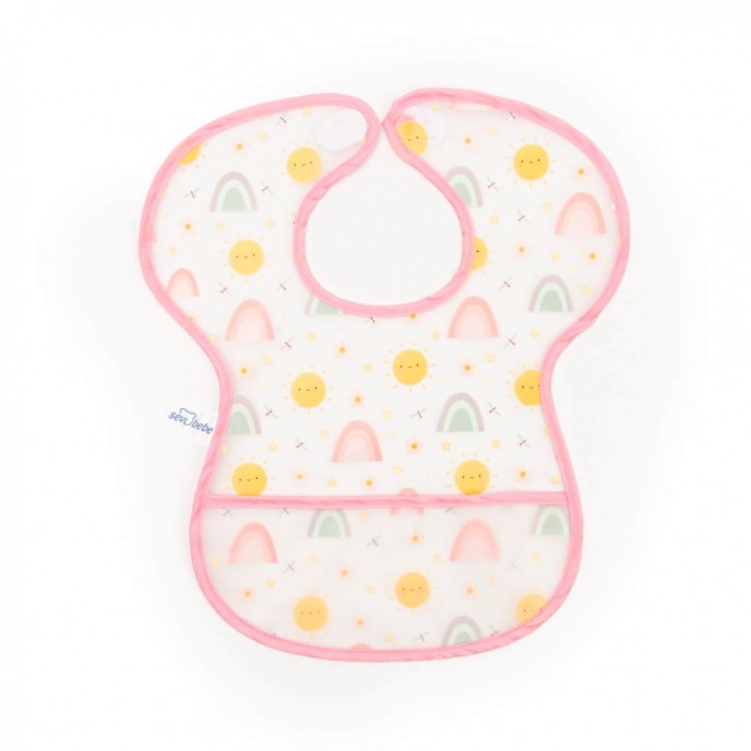 Sevi Bebe Bib EVA Pocket Rainbow Sevi Bebe Bib EVA Pocket Rainbow