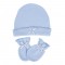 Sevi Bebe Hat and Mittens Blue Sevi Bebe Hat and Mittens Blue
