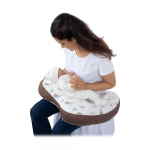 Sevi Bebe Maternity and Nursing Pillow L-Shape Bird Brown Sevi Bebe Maternity and Nursing Pillow L-Shape Bird Brown